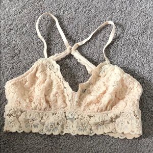 Cream bralette